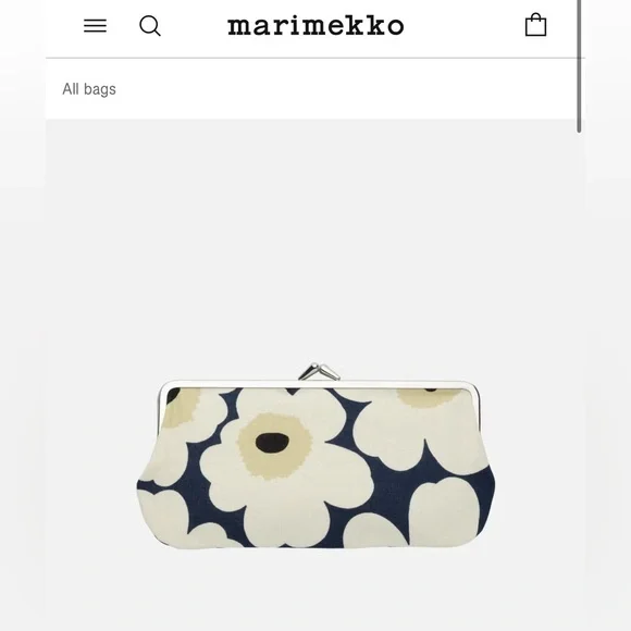 Marimekko Mini Unikko Purse - Picture 2 of 4